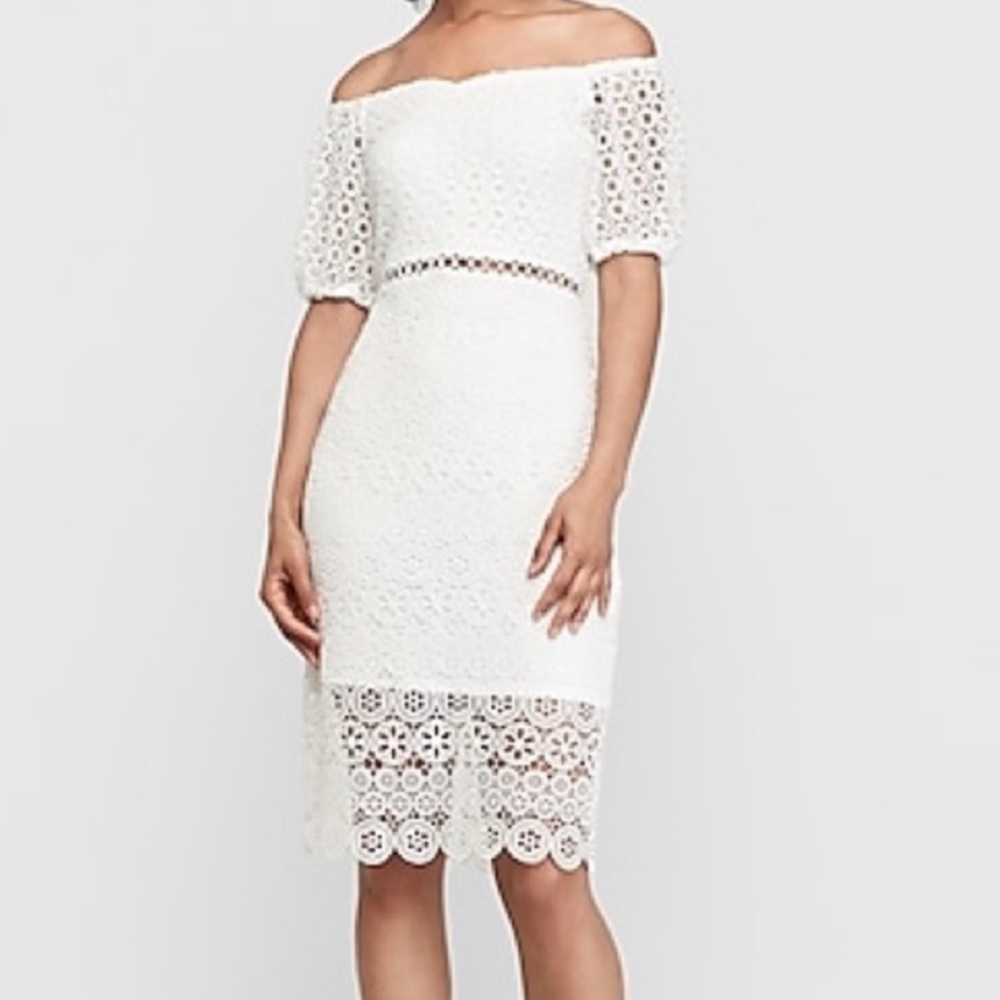 White Lace Dress